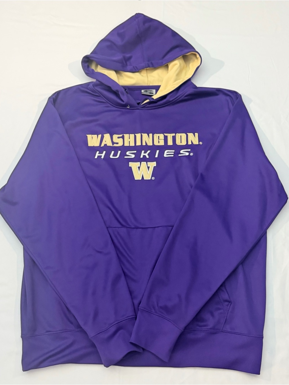 Stadium Athletics Purple and Gold Washington Huskies Crewneck Hoodie